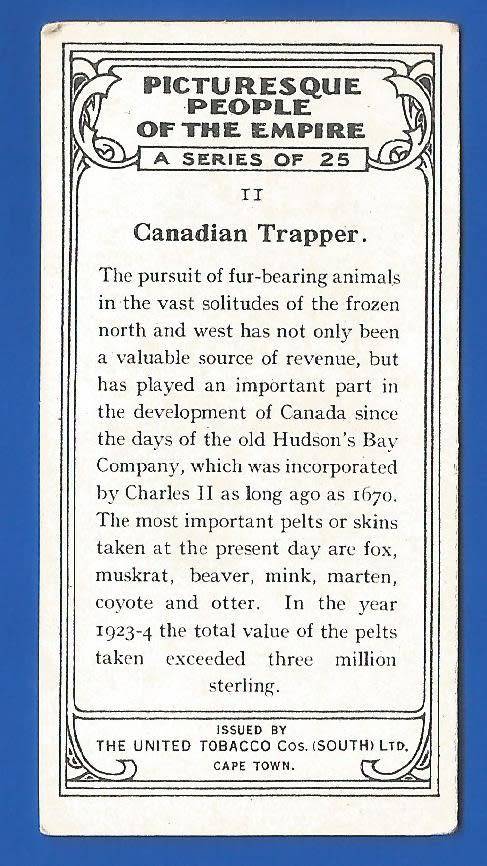 Vintage-Collectable-1xCigarette/Tobacco Card-People Of The Empire-No11-Culture