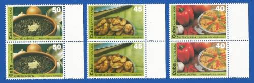 Cuba 2009 Traditional Food -MNH-Thematic-Food