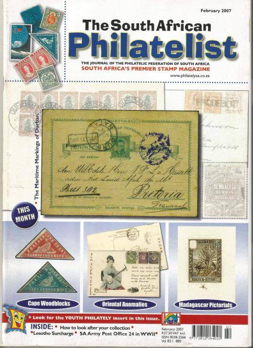 The South African Philatelist Magazine-Feb 2007-Vol 83.1-Pg201-236