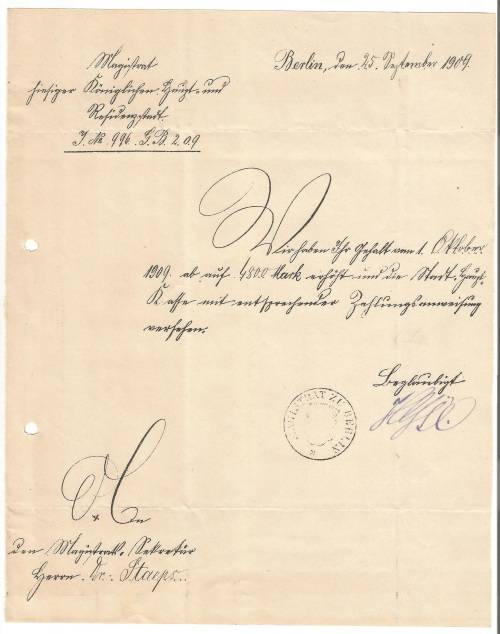 Vintage-Collectable-History-Private-Document-1909-Berlin