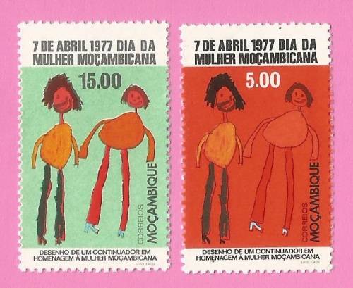 Mozambique 1977 Mozambique Women`s Day -MNH-Thematic-Art