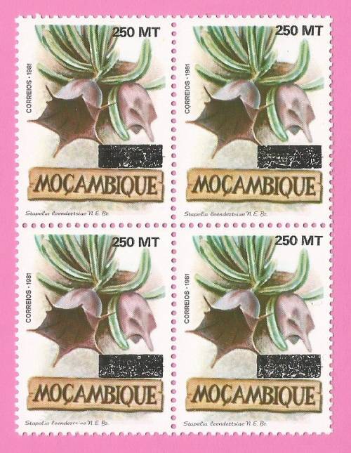 Mozambique 1995 Various Stamps Surcharged Part set -MNH-Thematic-Flora-Flower