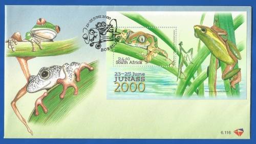 2000-Republic of South Africa-Junass Miniature Sheet-SACC6.116-First Day Cover