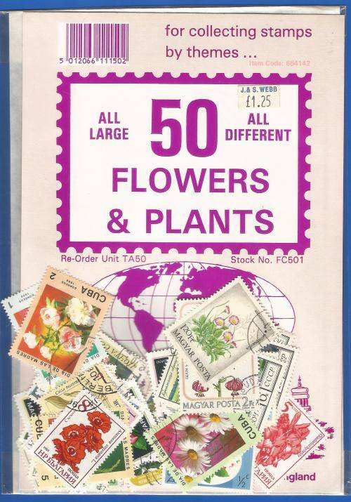 Pre-Packed Stamps-Used-Unchecked-Theme Stamps-Sold as Is