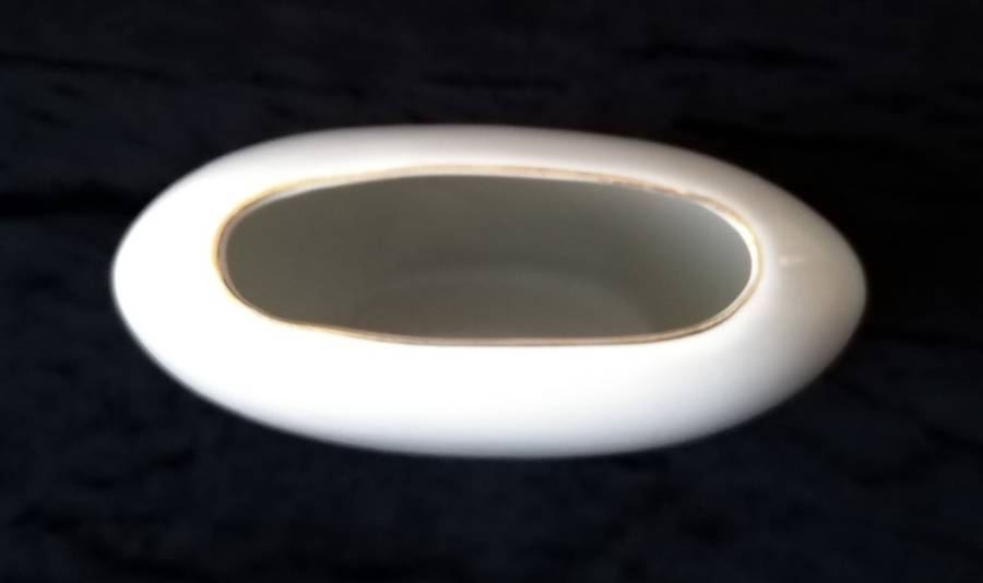 Japane vase with Iris design. 11cm High