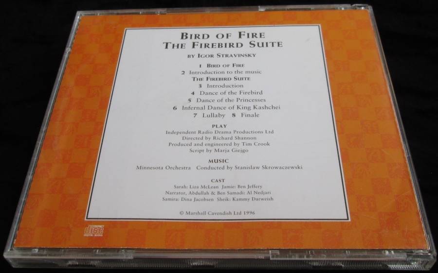 1996-Collectible-The Magical Music Box-No30-Magazine + CD. Bird of Fire. Sold As Is.
