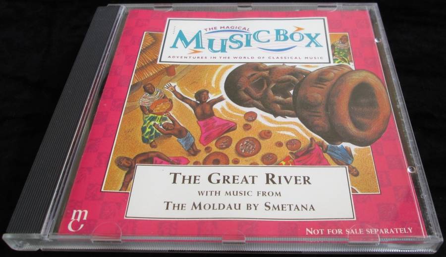 1996-Collectible-The Magical Music Box-No40-Magazine + CD. The Great River. Sold As Is.