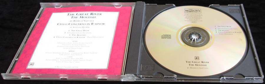 1996-Collectible-The Magical Music Box-No40-Magazine + CD. The Great River. Sold As Is.