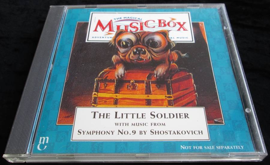 1996-Collectible-The Magical Music Box-No52-Magazine + CD. The Little Soldier. Sold As Is.