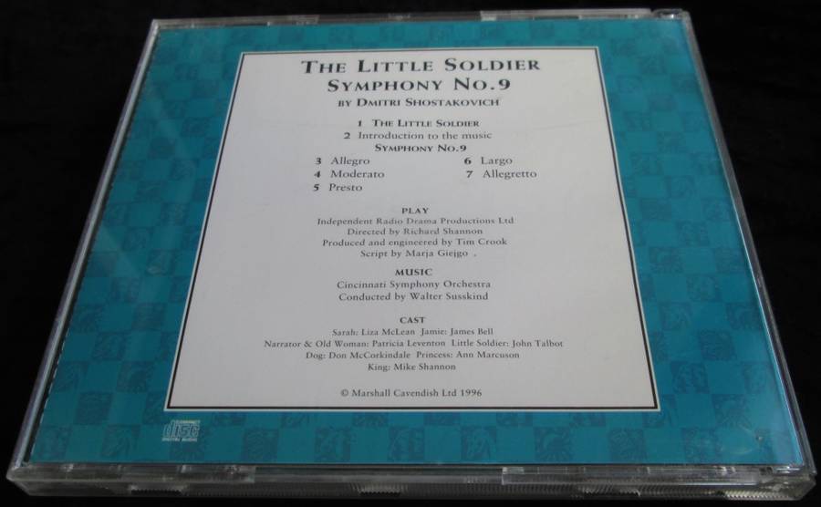 1996-Collectible-The Magical Music Box-No52-Magazine + CD. The Little Soldier. Sold As Is.
