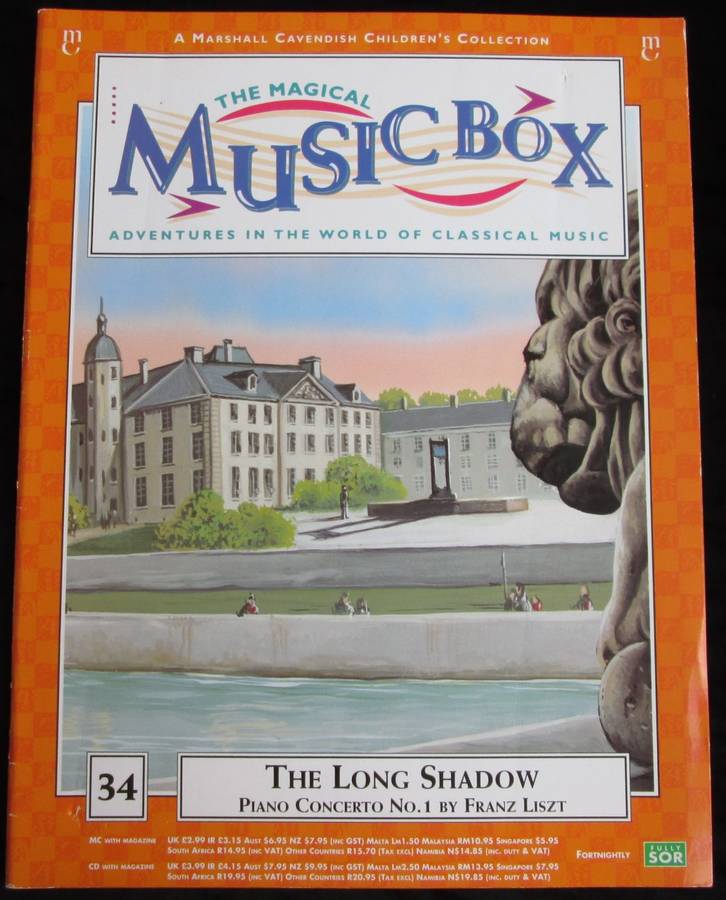 Collectible-The Magical Music Box-No34-Magazine. The Long Shadow. Sold As Is.