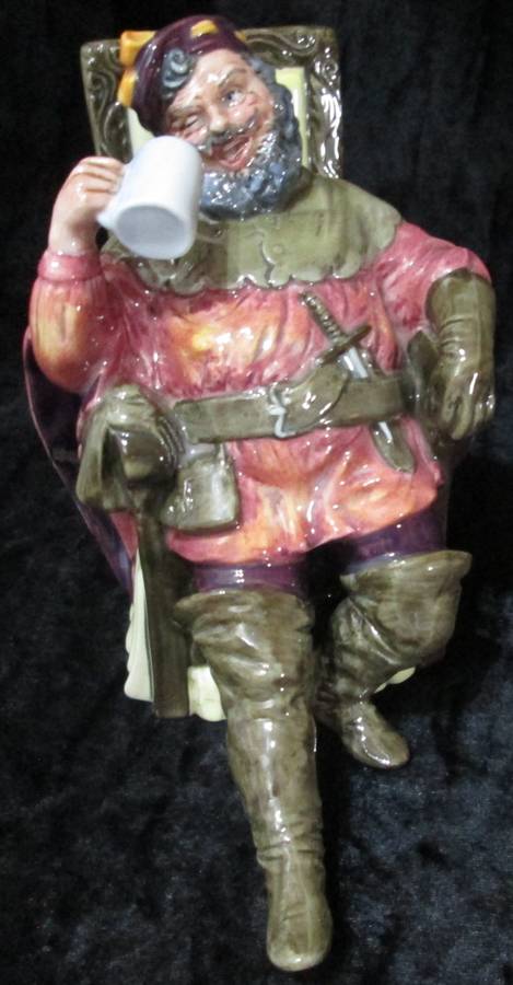 Collectable Home Decor-Royal Doulton Figurine-The Foaming Quart-H. N. 2162-COPR 1954