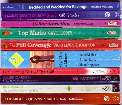 Ten Mills & Boon Paperbacks  - SALE!