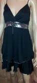 Stunning black and silver cocktail dress