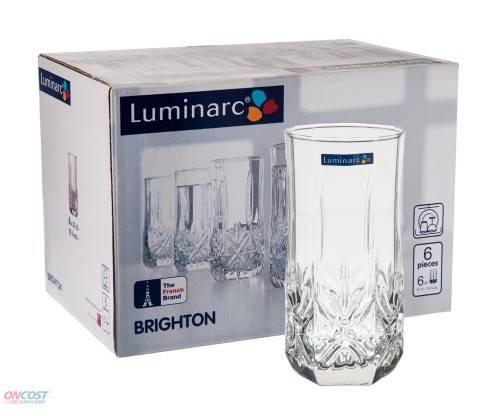 Luminarc Brighton glass - pack of 6