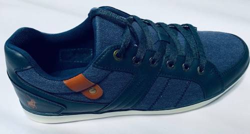 "100% Original" POLO Mens Collar Tab Lace Up Sneakers - Size SA 9