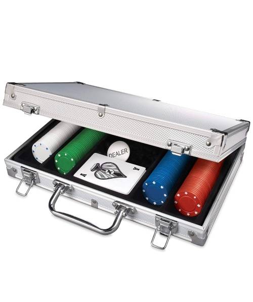 200 Piece Poker set with Aluminum carrying case