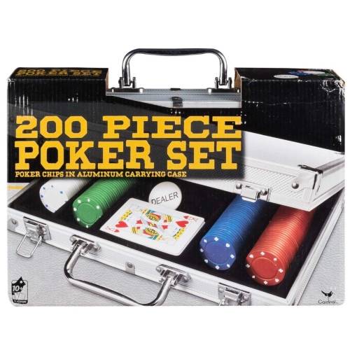 200 Piece Poker set with Aluminum carrying case