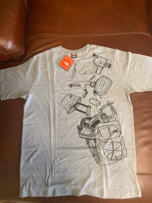 100% Original North Face Expedition T-shirt - Size L