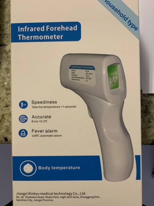 Infraraed Forehead Thermometer for Household