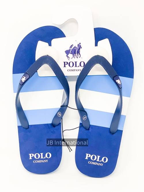 100 Original POLO Mens Slippers - Size 8