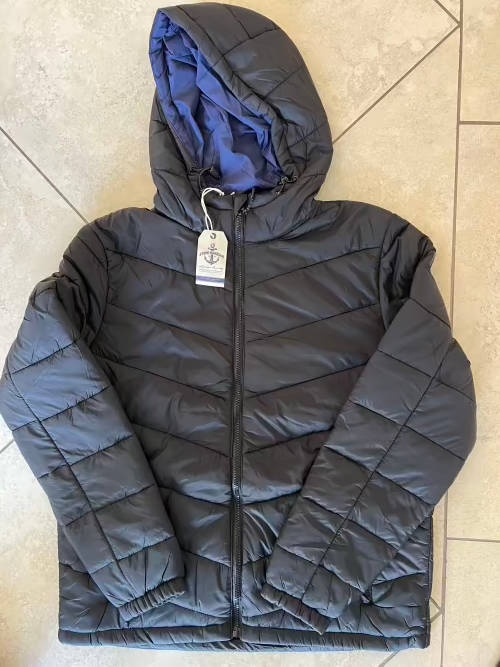 STONE HARBOUR Mens Puffer Jacket - Size M