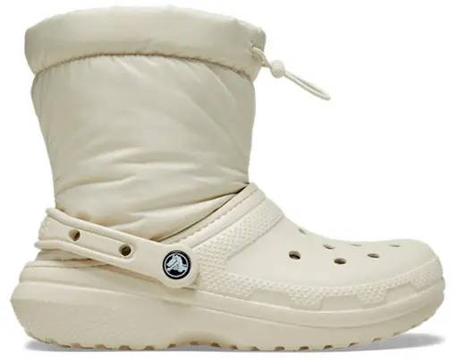 CROCS WINTER FLEECE Unisex Classic Lined Neo Puff Boot - Size UK M9 W10 (winter sale)