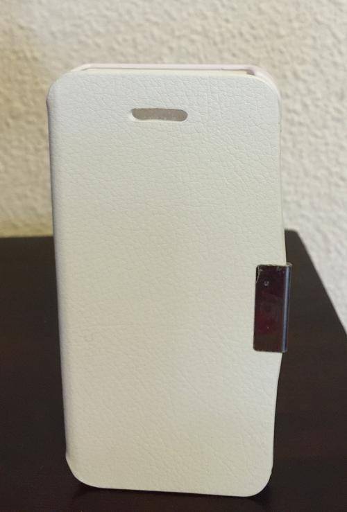 iPhone 5 Leather Cover - White