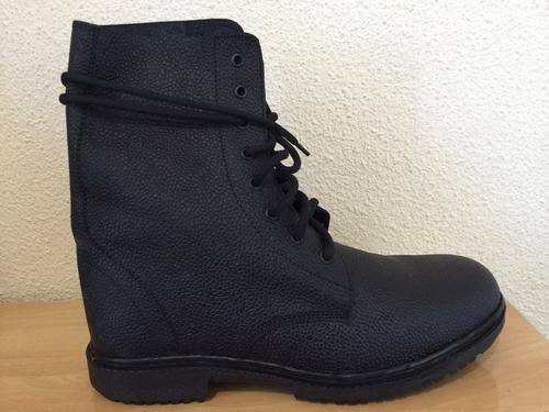 Genuine Leather Combat Shoes Black **Cheapest on Bidorbuy**