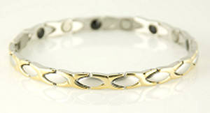 QI Bracelet Gold Plated *** MAGNETIC&GERMANIM NATURAL HEALING POWERS *** SPECIAL OFFER ***