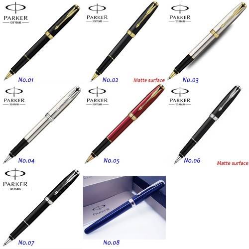 Parker Pen Roller Ball Pen Stationery Black / Gold Clip Parker Sonnet rollerball Pen High Quality W