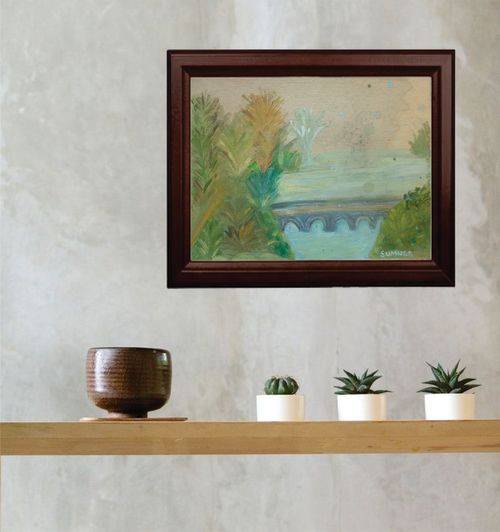 MAUD SUMNER (1902-1985 South Africa) - `THE BRIDGE VIEW` - Investment art