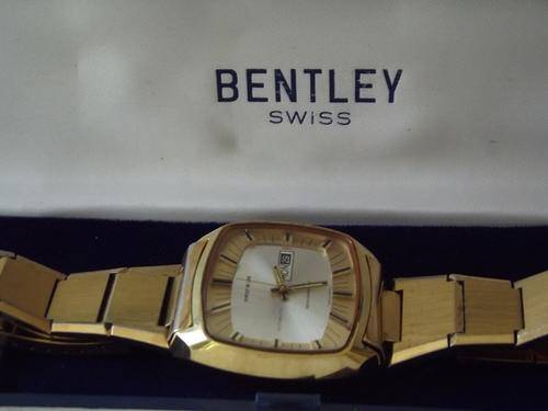 large mens vintage bentley watch.