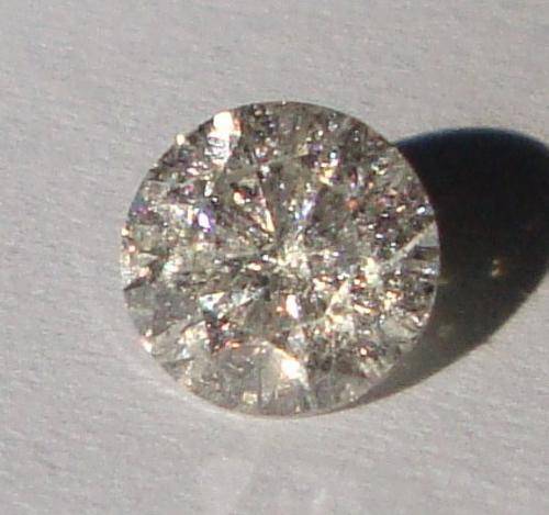 A SHWEET DEAL!!! 0.41ct SI3 K COL. LOOSE DIAMOND !!!! BID BID BID!!