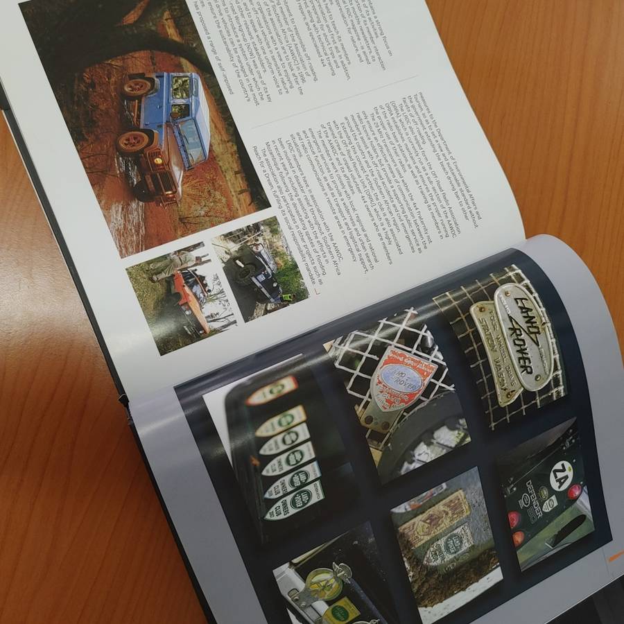 Land Rover South Africa Hard Cover Book