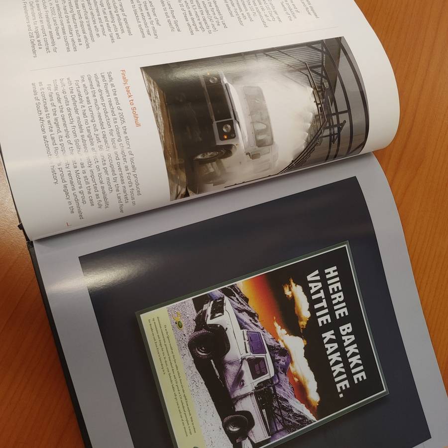 Land Rover South Africa Hard Cover Book