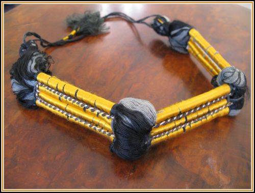 Two Arab headdress cords. Agal for the keffiyeh.