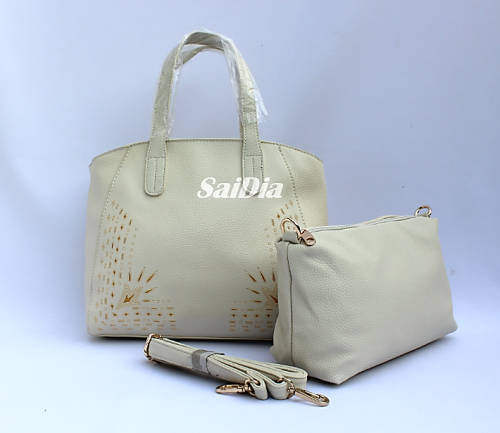 GORGEOUS DESIGNER INSPIRED 2 PIECE HANDBAG