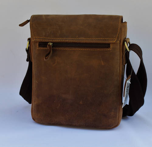 Genuine Full Grain Cow-Hide Messenger Bag