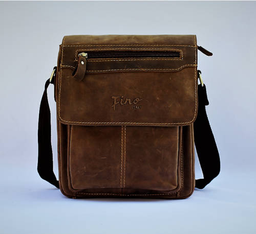Genuine Full Grain Cow-Hide Messenger Bag