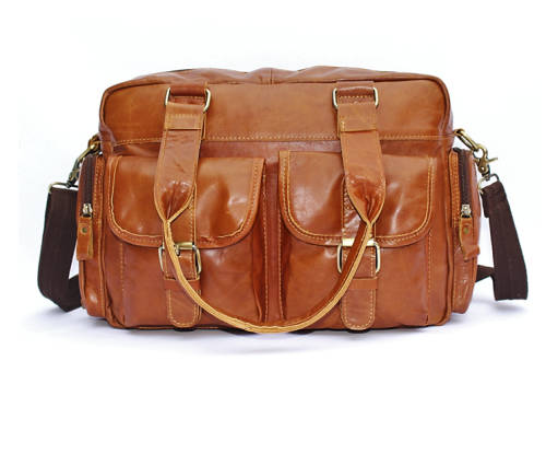 Genuine Leather Business Briefcase / Laptop bag