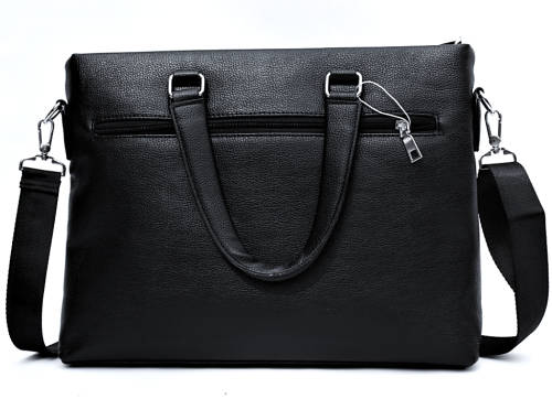 Large Capacity Briefcase / Laptop Travel Bag - In Brown or Black