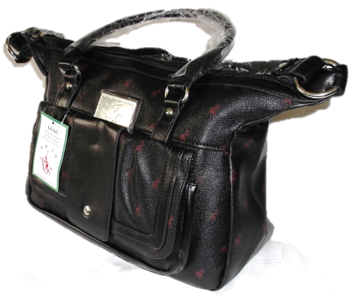 Black Polo Handbag