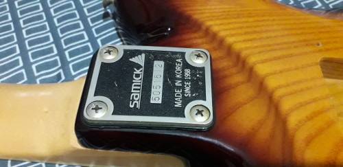 Vintage Samick Electric Guitar
