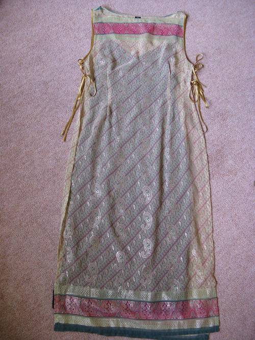 Sexy Translucent Chiffon Double Layer Dress