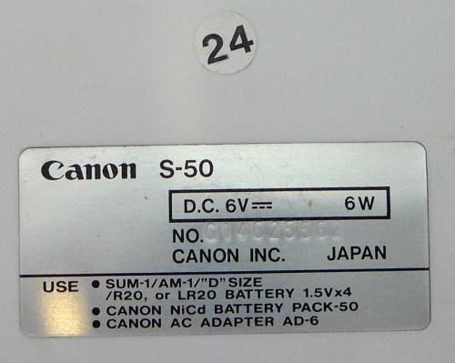 Canon Typestar 5 Portable Electric Typewriter in Carry Case