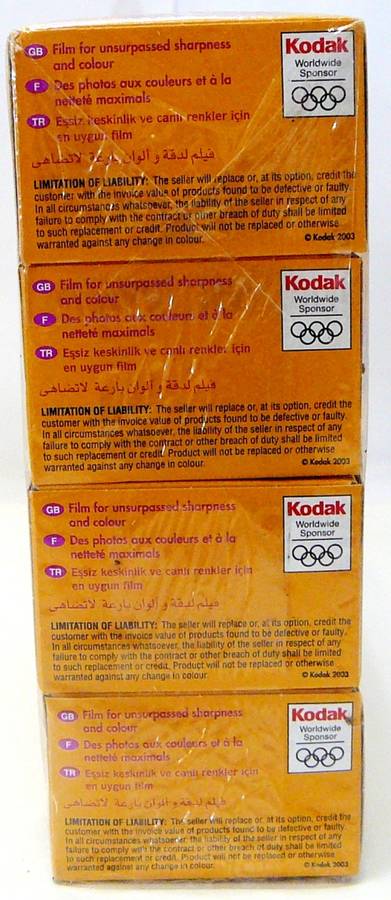 16 Kodak Gold 35 mm Colour Film 24 Exposures