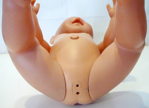 ZAPF Creations - Baby Born Doll in Stroller with A Bag of Clothing and a Potty