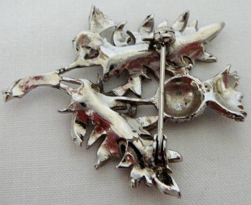 A Very Attractive Marcasite Brooch - Scottish Thistle