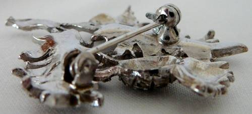 A Very Attractive Marcasite Brooch - Scottish Thistle